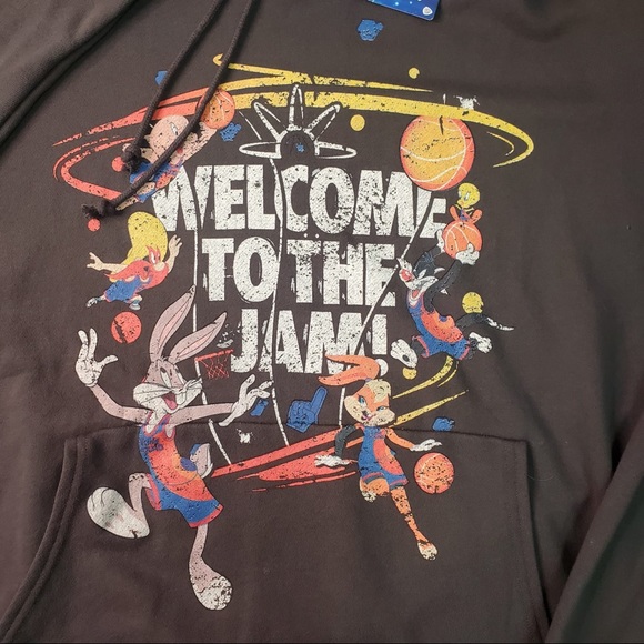 Sz 2xl space jam graphic hoodie - Picture 2 of 7